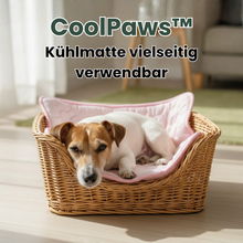 Camppaws CoolPaws™ Kühlmatte für Hunde aus Eis-Seide