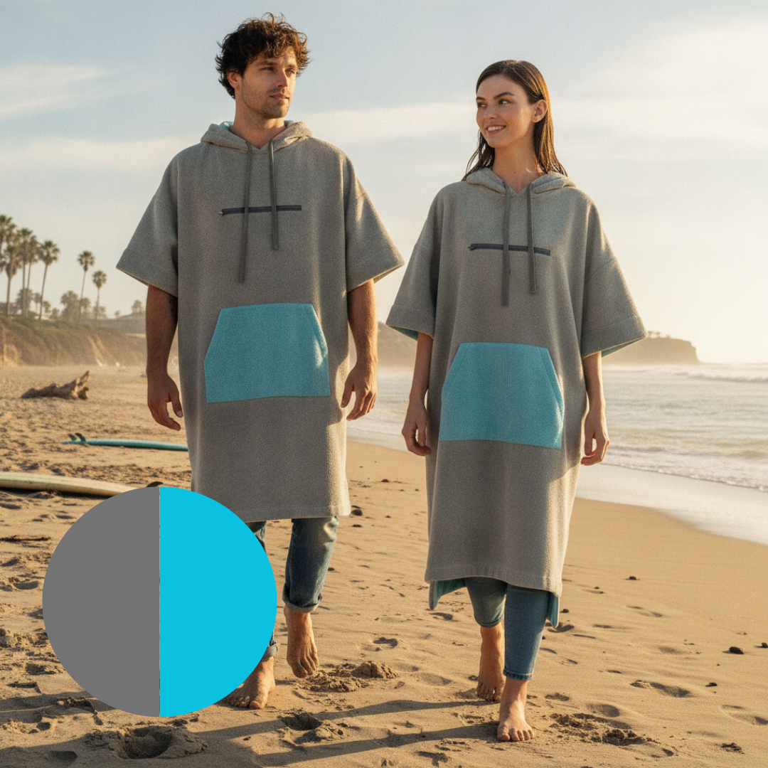 SeaBreeze™ - Der Allround-Poncho für Strand, Camper & Abenteuer