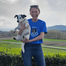 Stay Pawsitive - Unisex T-Shirt bedruckt