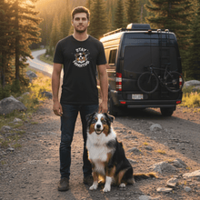 Stay Pawsitive - Unisex T-Shirt bedruckt