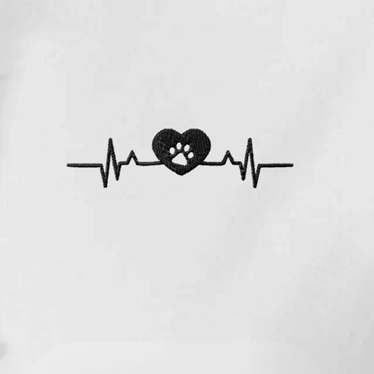 PawBeat 🐾 - Nachhaltiger Hoodie mit hochwertigem Stick