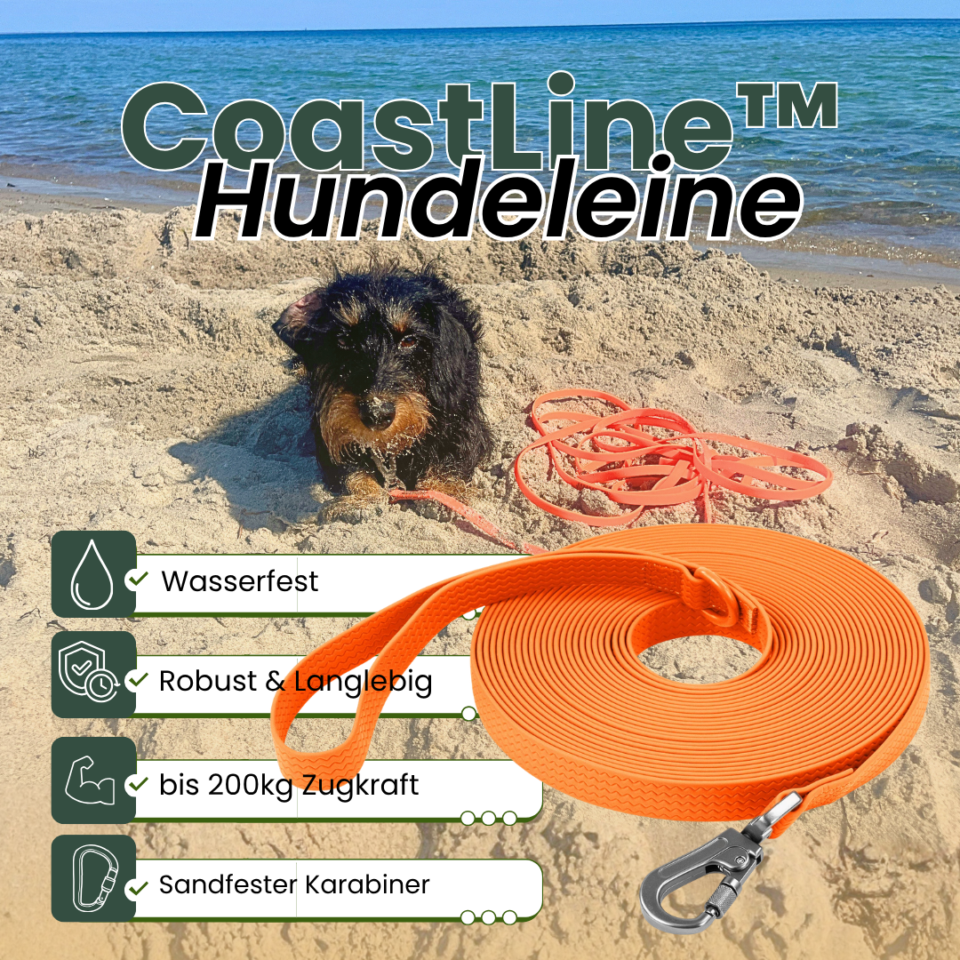 CoastLine™ Adventure Leine – Die wasserfeste Schleppleine für Strand, Vanlife & Abenteuer
