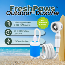 Camppaws FreshPaws™ Outdoor Dusche – 2-in-1 für Mensch & Hund