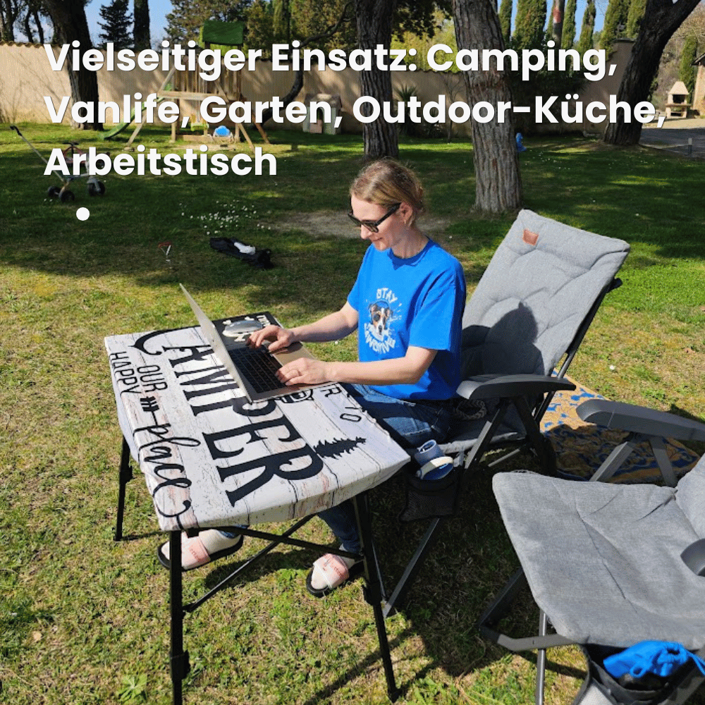 CampBuddy™ – Faltbarer Campingtisch für Vanlife & Outdoor
