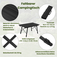 CampBuddy™ – Faltbarer Campingtisch für Vanlife & Outdoor
