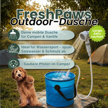 Camppaws FreshPaws™ Outdoor Dusche – 2-in-1 für Mensch & Hund