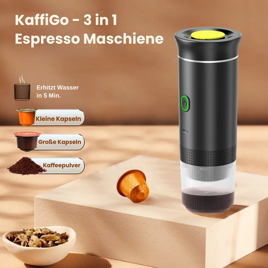 KaffiGo™ - Kabellose Espresso & Kaffee Maschiene