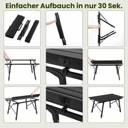 CampBuddy™ – Faltbarer Campingtisch für Vanlife & Outdoor
