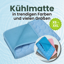 Camppaws CoolPaws™ Kühlmatte für Hunde aus Eis-Seide