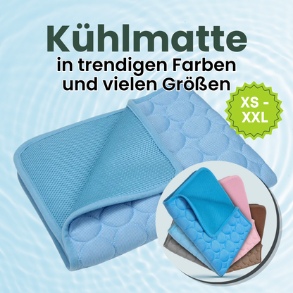 Camppaws CoolPaws™ Kühlmatte für Hunde aus Eis-Seide