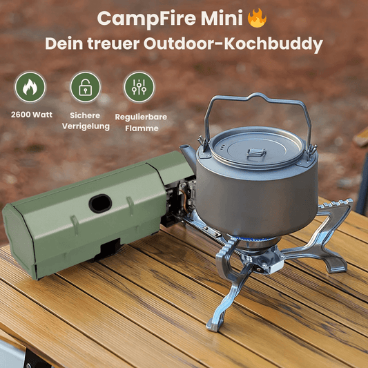 Campfire Mini™ - Gaskocher 1100 Watt