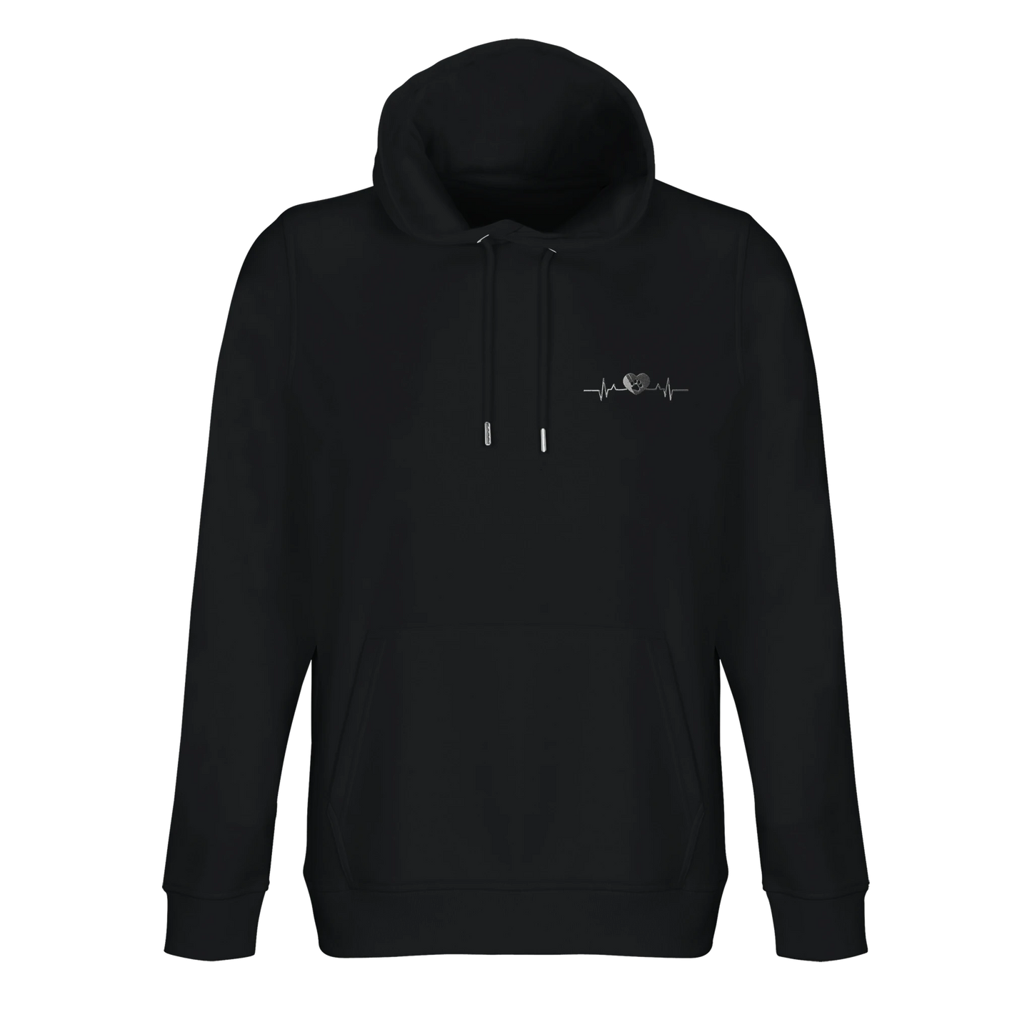 PawBeat 🐾 - Nachhaltiger Hoodie mit hochwertigem Stick