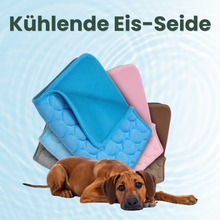 Camppaws CoolPaws™ Kühlmatte für Hunde aus Eis-Seide