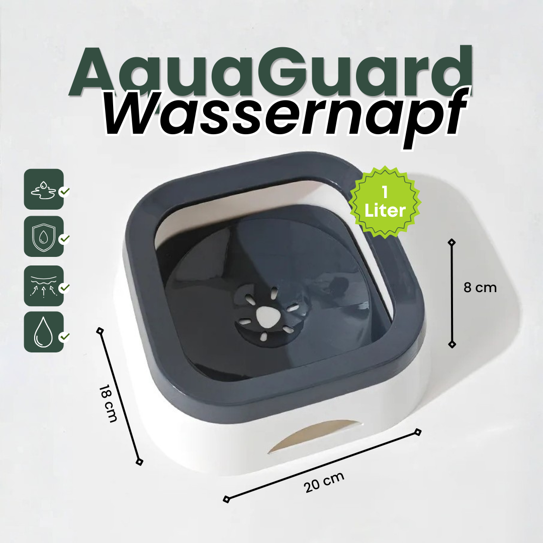 AquaGuard™ -  Anti-Schwapp 1 L Wassernapf - Mini
