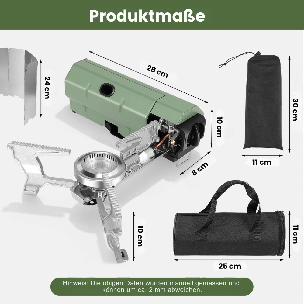 Campfire Mini™ - Gaskocher 1100 Watt