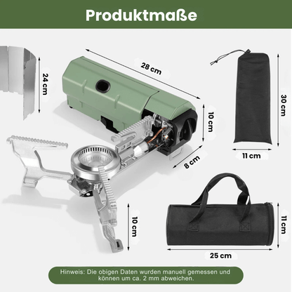 Campfire Mini™ - Gaskocher 1100 Watt