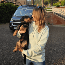 HeartBeat - Organic Hoodie mit Herzschlag Stick