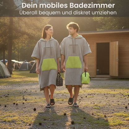 SeaBreeze™ - Der Allround-Poncho für Strand, Camper & Abenteuer