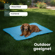 Camppaws CoolPaws™ Kühlmatte für Hunde aus Eis-Seide