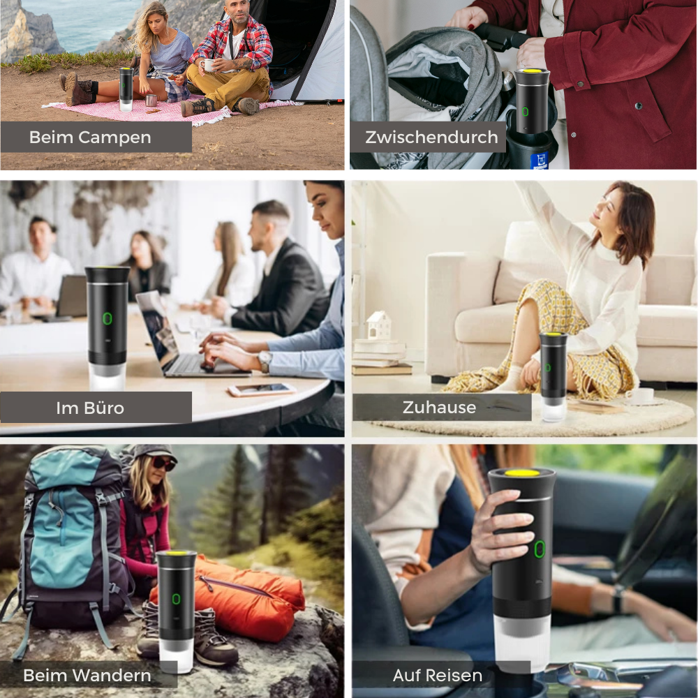 KaffiGo™ - Kabellose Espresso & Kaffee Maschiene