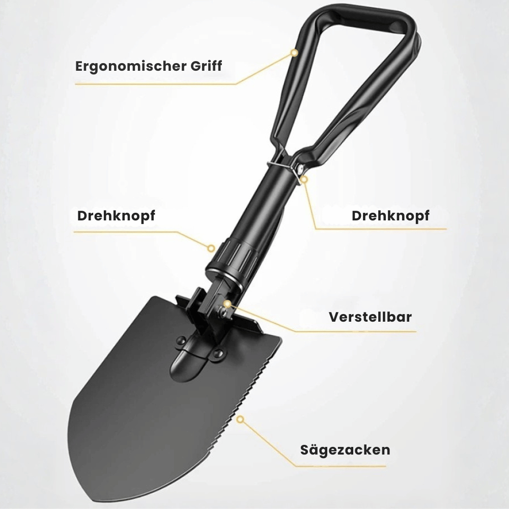 TrailBuddy™ – Faltbare Outdoor-Schaufel für Camper, Vanlife & Abenteuer