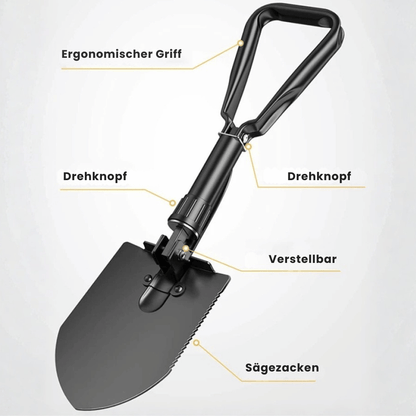 TrailBuddy™ – Faltbare Outdoor-Schaufel für Camper, Vanlife & Abenteuer