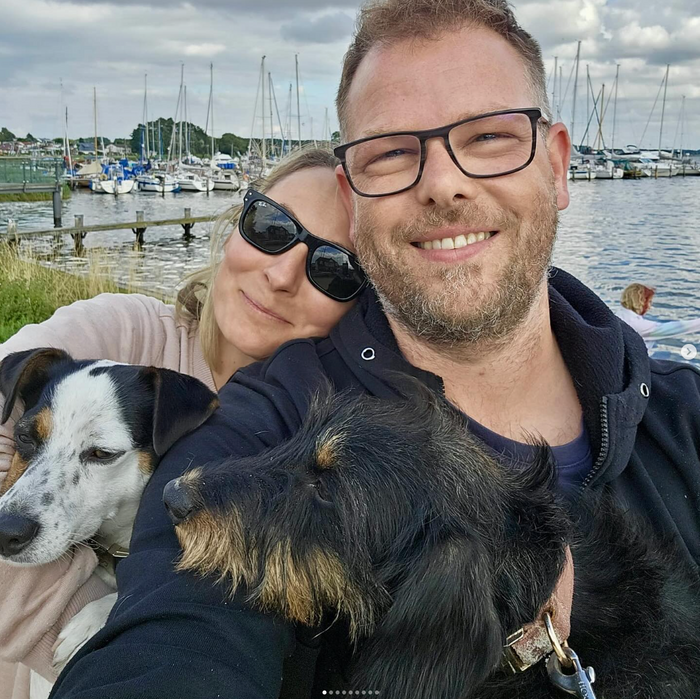 Joanna, Sven, Lumpi und Carlo von CampPaws