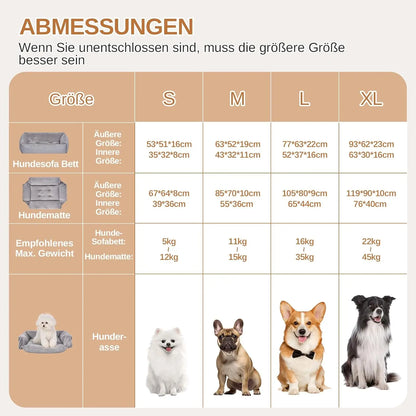 PawNest 4-in-1 Hundebett