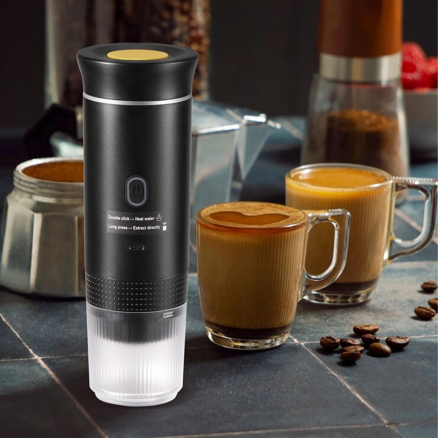 KaffiGo™ - Kabellose Espresso & Kaffee Maschiene