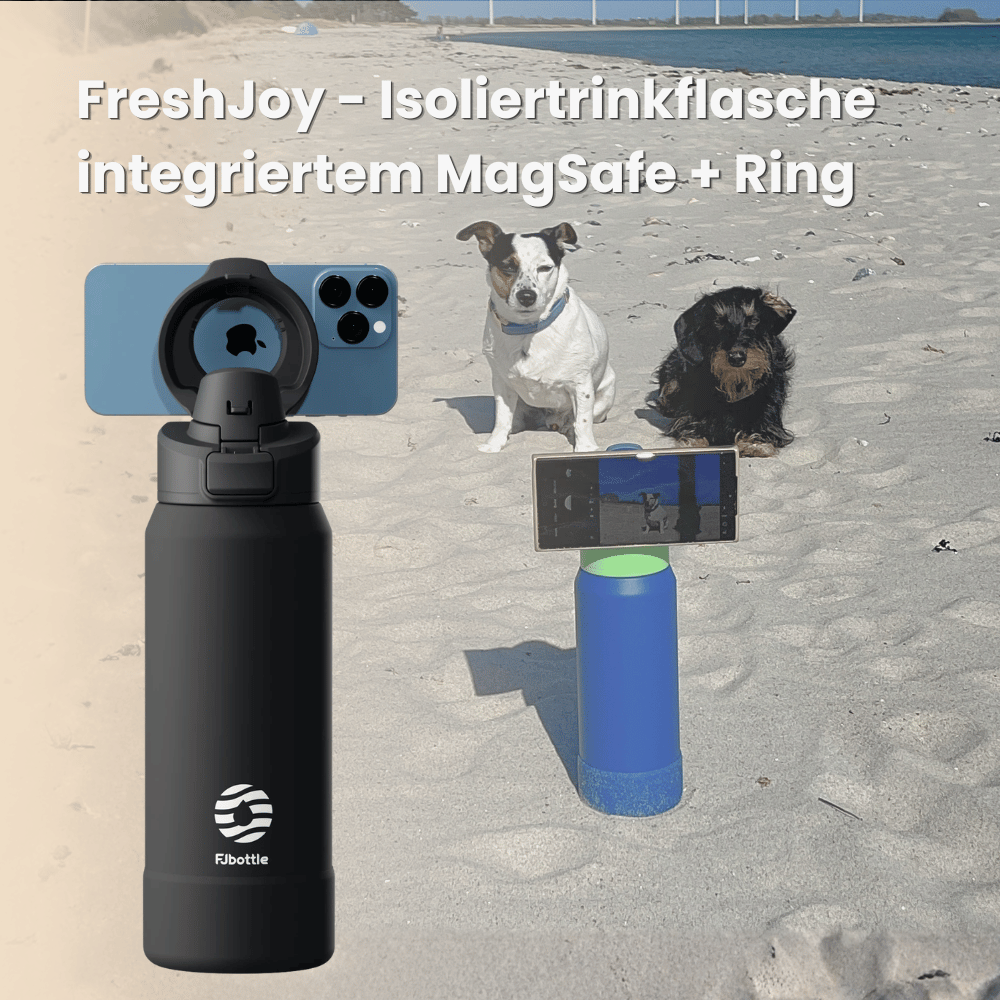 Freshjoy Bottle ™ - Isolierflasche mit MagSafe