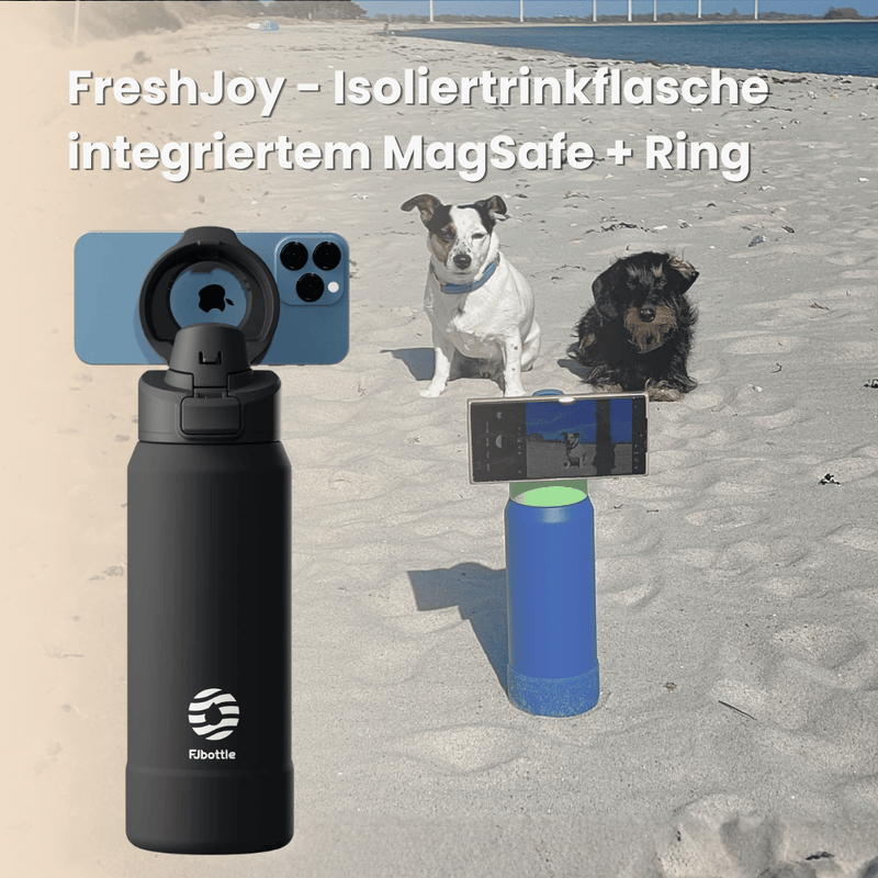 Freshjoy Bottle ™ - Isolierflasche mit MagSafe