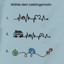 HeartBeat - Organic Hoodie mit Herzschlag Stick