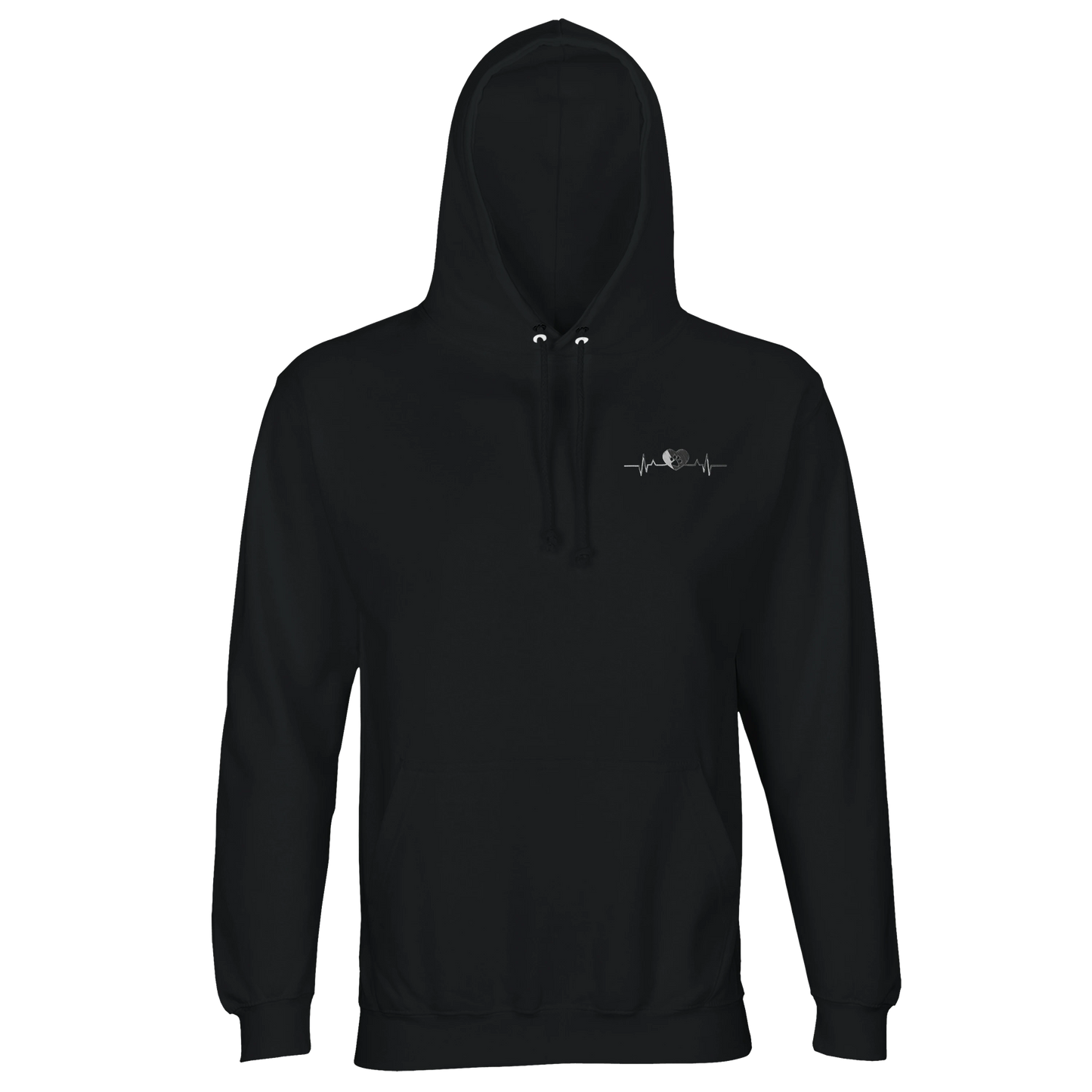 Herzschlag Vanlife - Organic Hoodie mit Stick