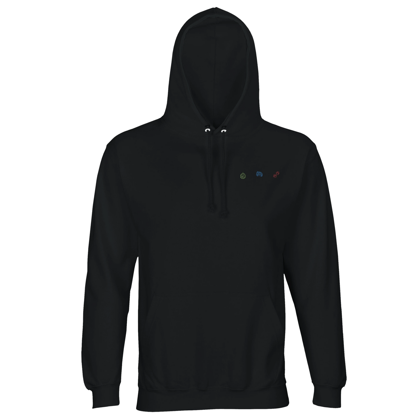 Herzschlag Vanlife - Organic Hoodie mit Stick