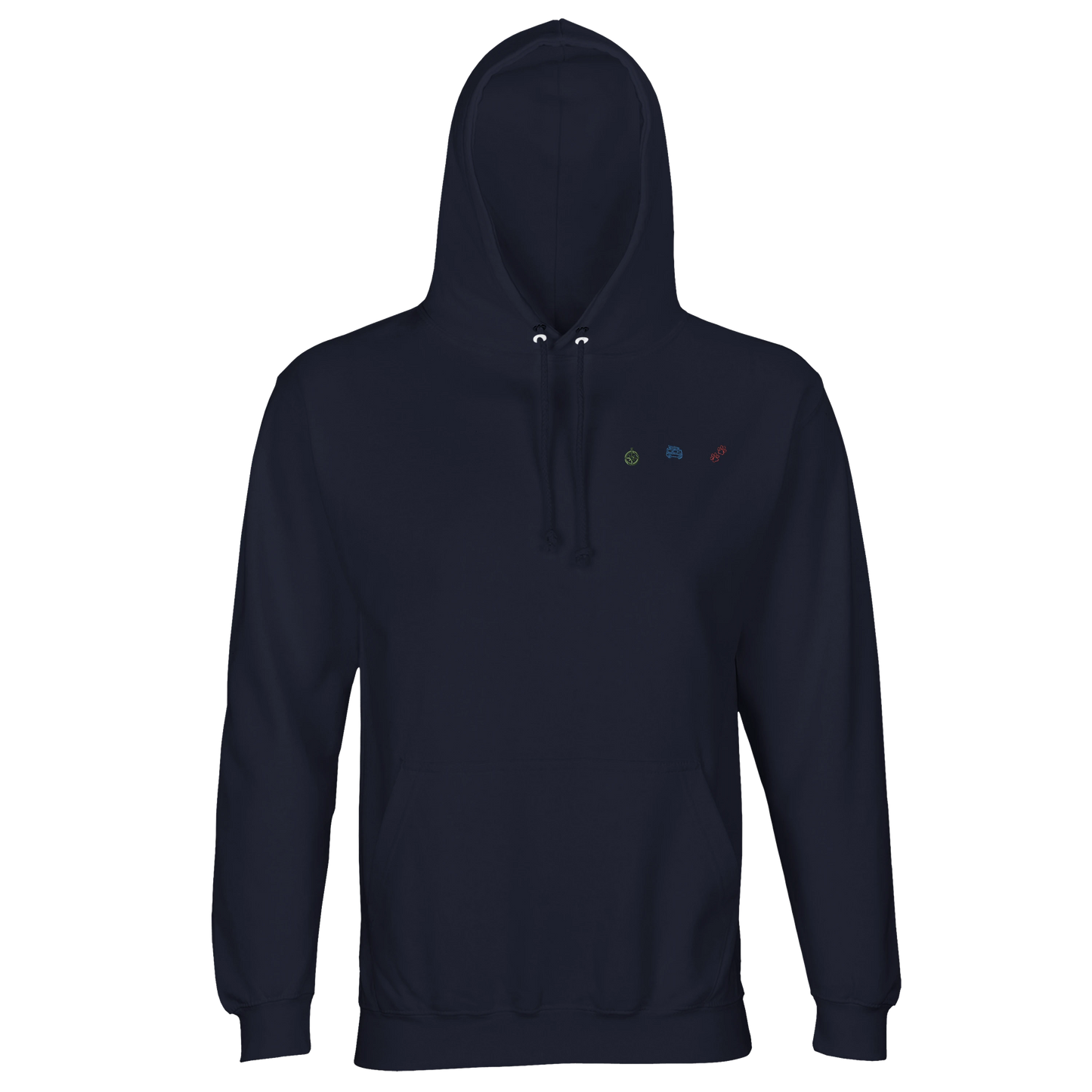 Herzschlag Vanlife - Organic Hoodie mit Stick