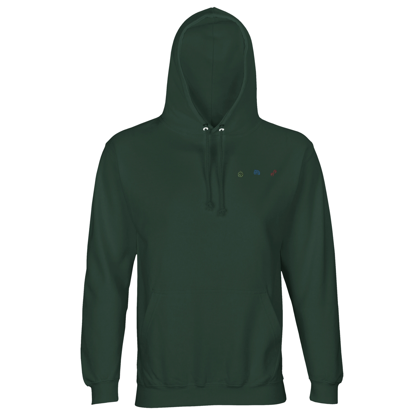 Herzschlag Vanlife - Organic Hoodie mit Stick