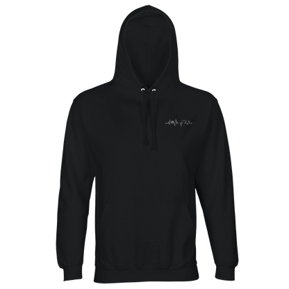 Herzschlag Vanlife - Organic Hoodie mit Stick
