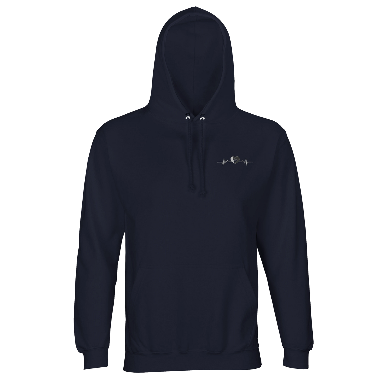 Herzschlag Vanlife - Organic Hoodie mit Stick