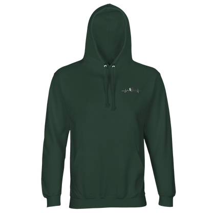 Herzschlag Vanlife - Organic Hoodie mit Stick