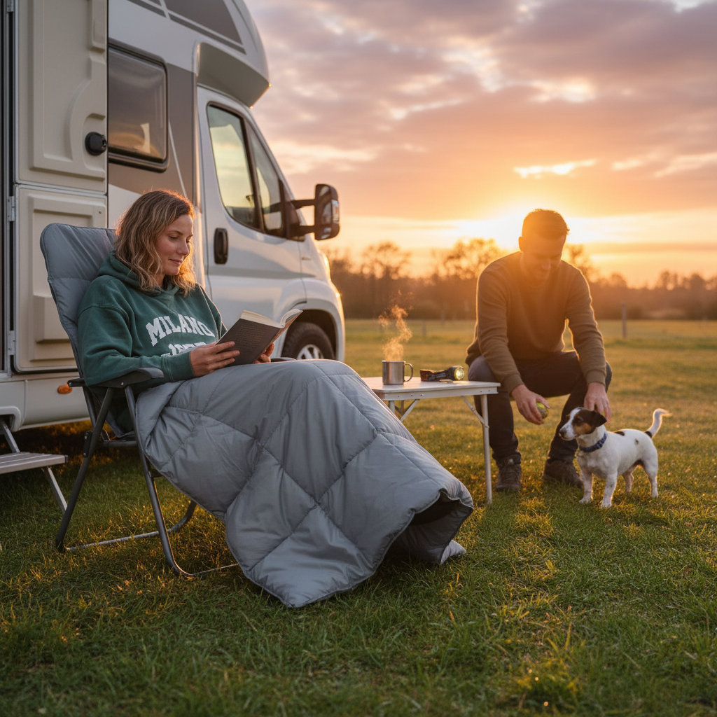 CozyPaws™ - Beheizte Decke & Poncho