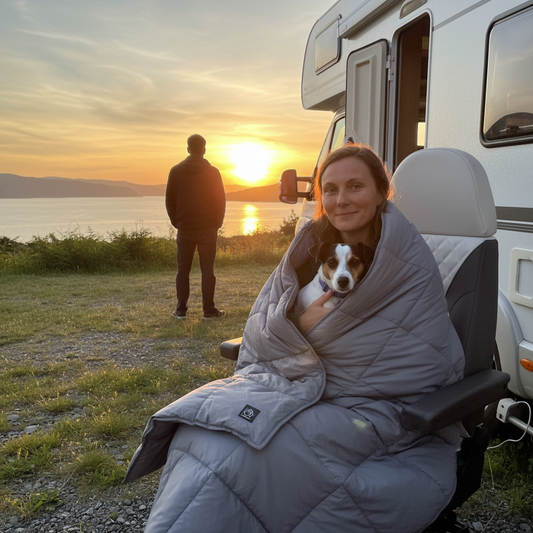 CozyPaws™ - Beheizte Decke & Poncho