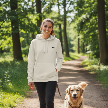 PawBeat 🐾 - Nachhaltiger Hoodie mit hochwertigem Stick