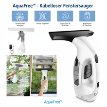 AquaFree™ - Kabelloser Akku-Fenstersauger